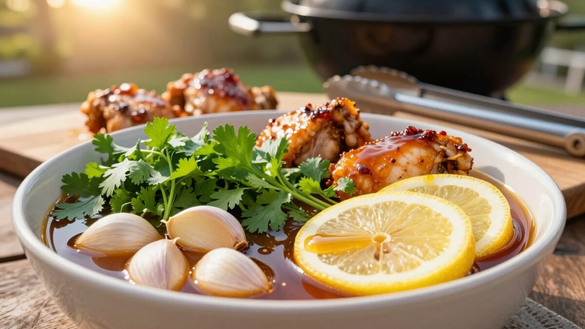 Flavorful BBQ Marinade for Juicy Chicken