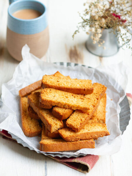 Bakery style rusks at home recipe for perfect crunch