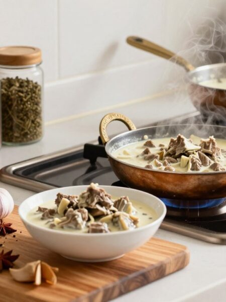 How to Make a Creamy Pakistani White Mutton Recipe at Home