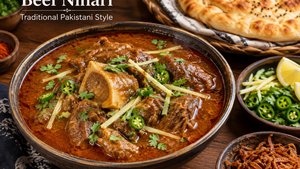 Authentic Beef Nihari Recipe – Traditional Pakistani Style